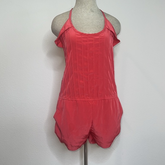 Aqua Dressy Romper - Picture 1 of 3